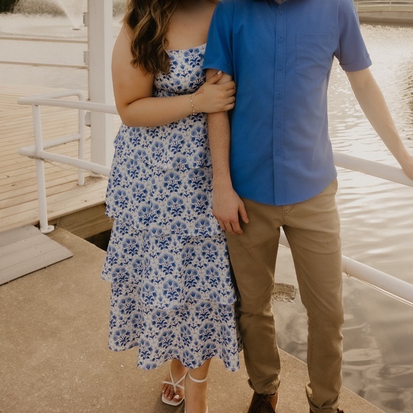 Midi Ruffle Dress - Show Me Your Mumu - 1X - Picture 2 of 3